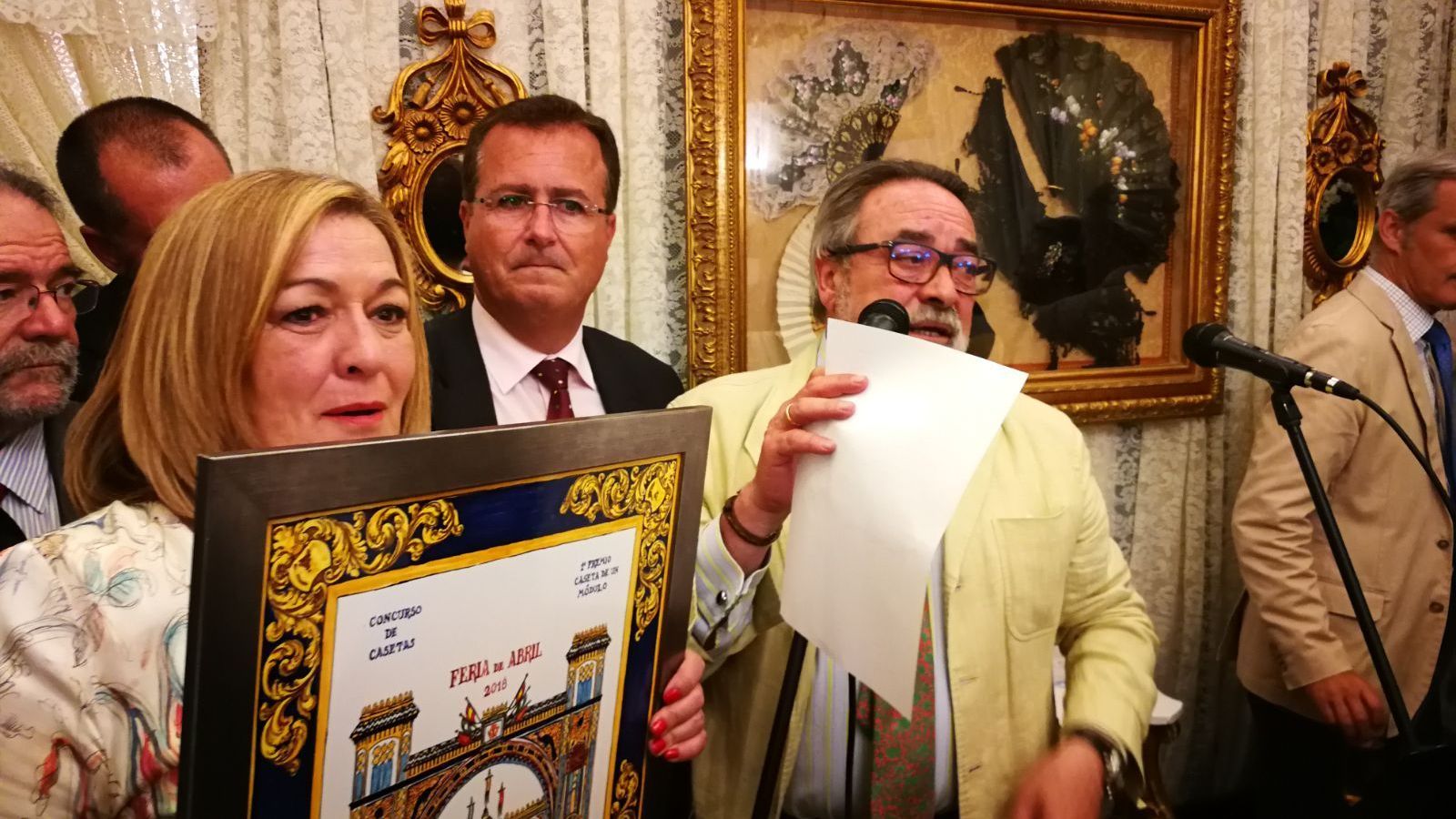 Caseta Los abanicos, otra de las premiadas.