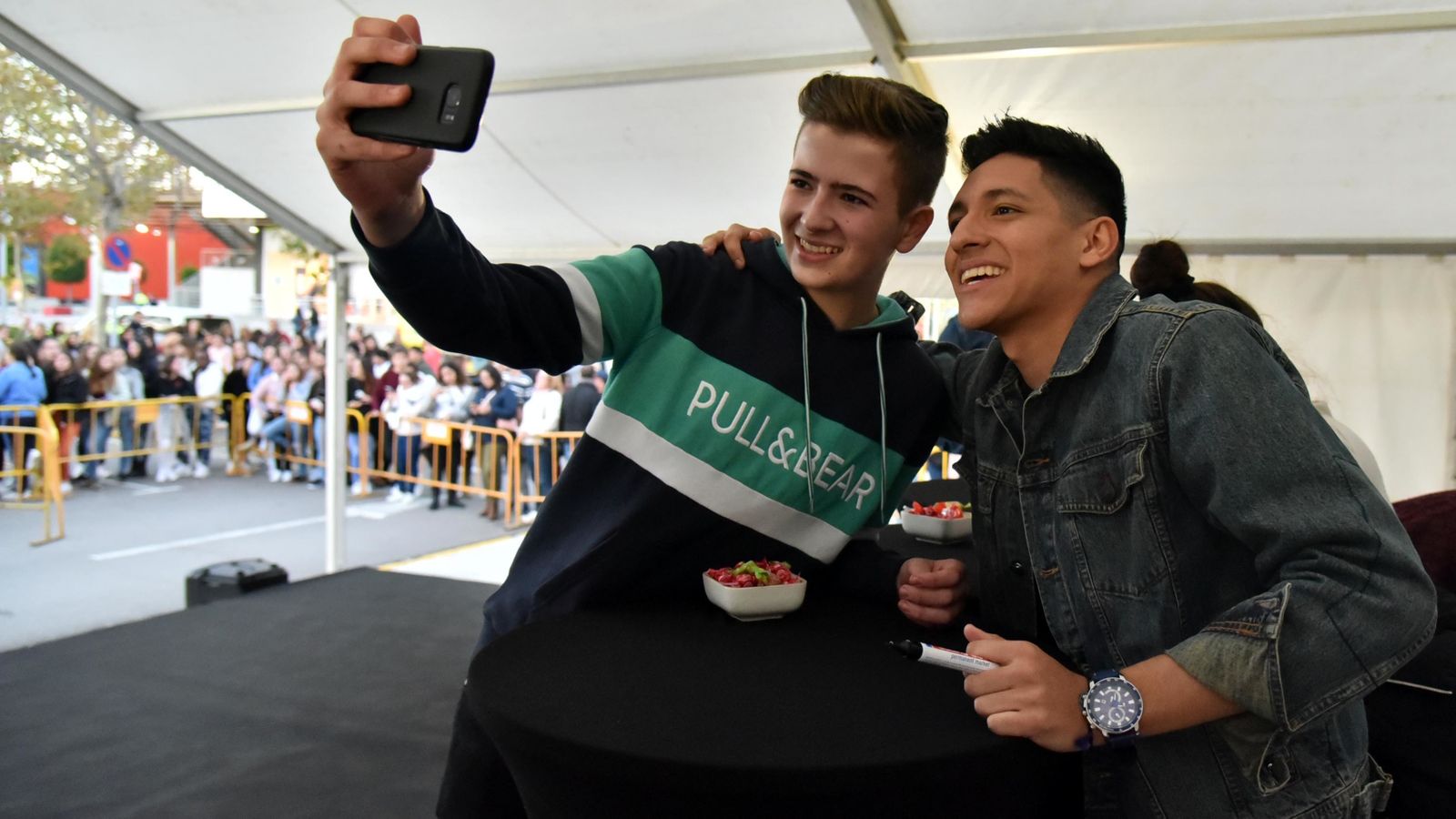 Operación Triunfo en los Barrios en imagenes