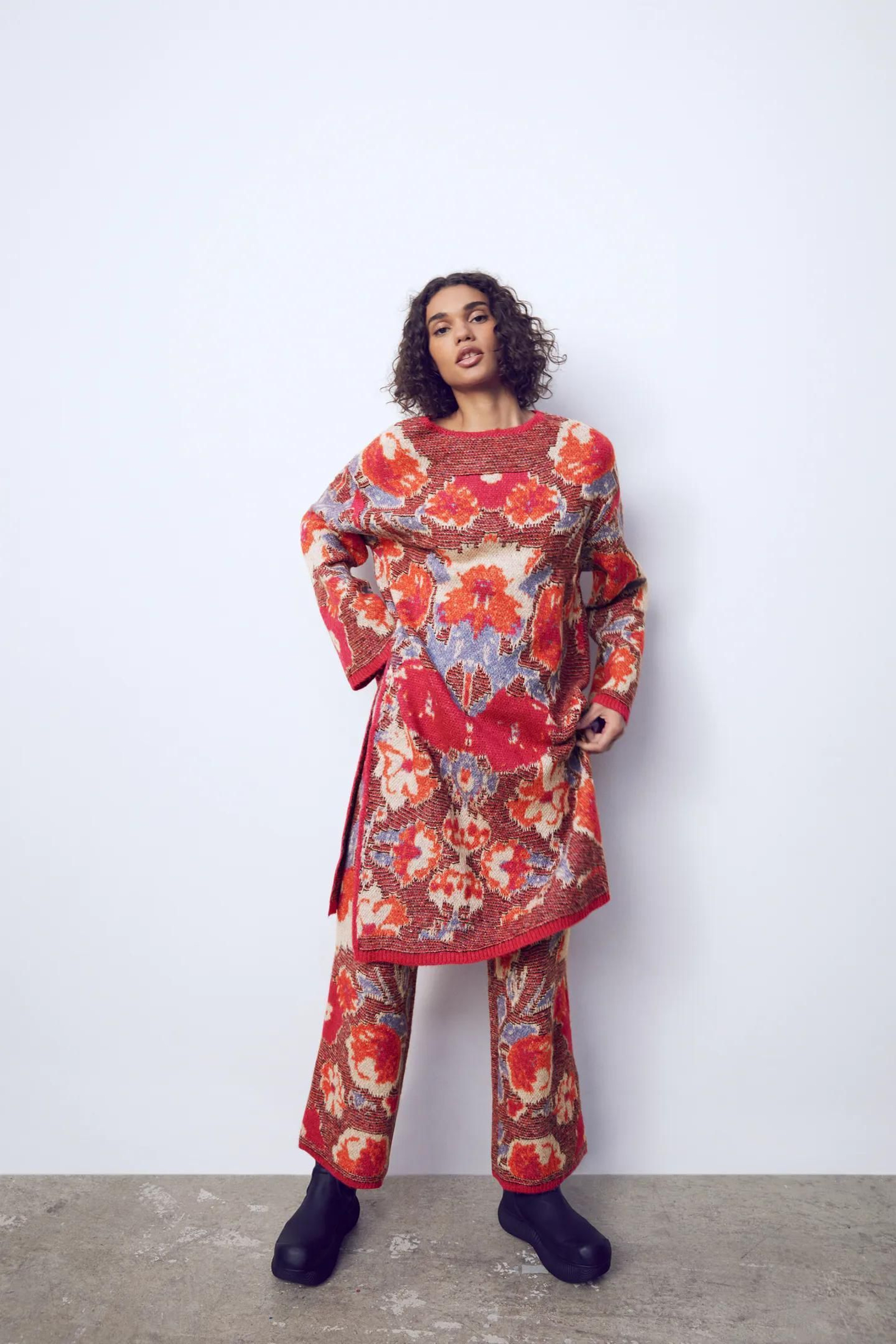 Conjunto de punto de Zara.