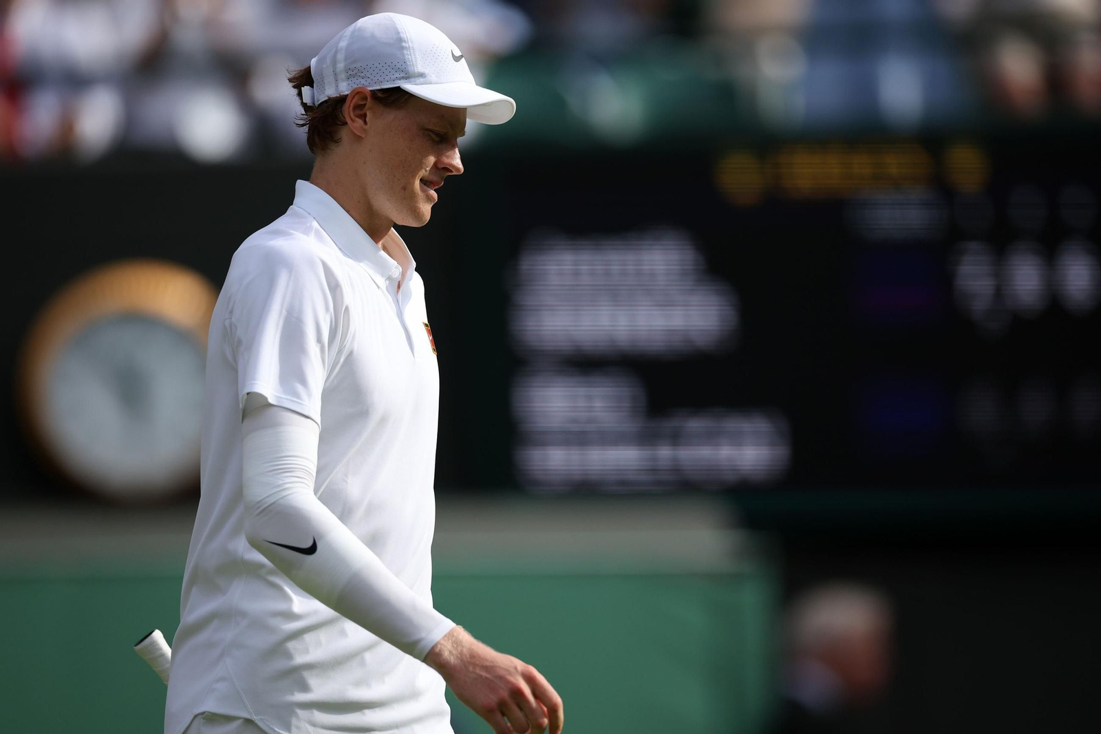 Las fotos de Wimbledon con las clasificaciones de Djokovic y Sinner