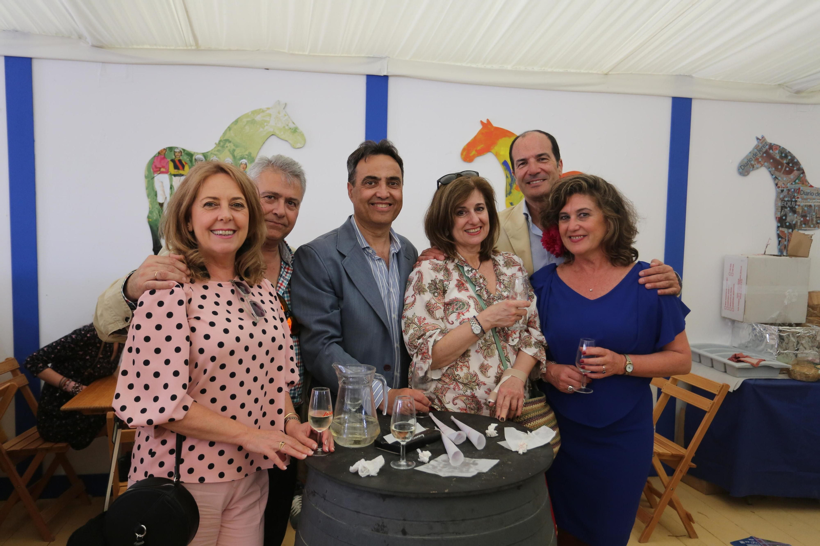 José Luis García, Diego Villalba, María José López, Patricia Grajales, Pedro López e Inmaculada Díaz.