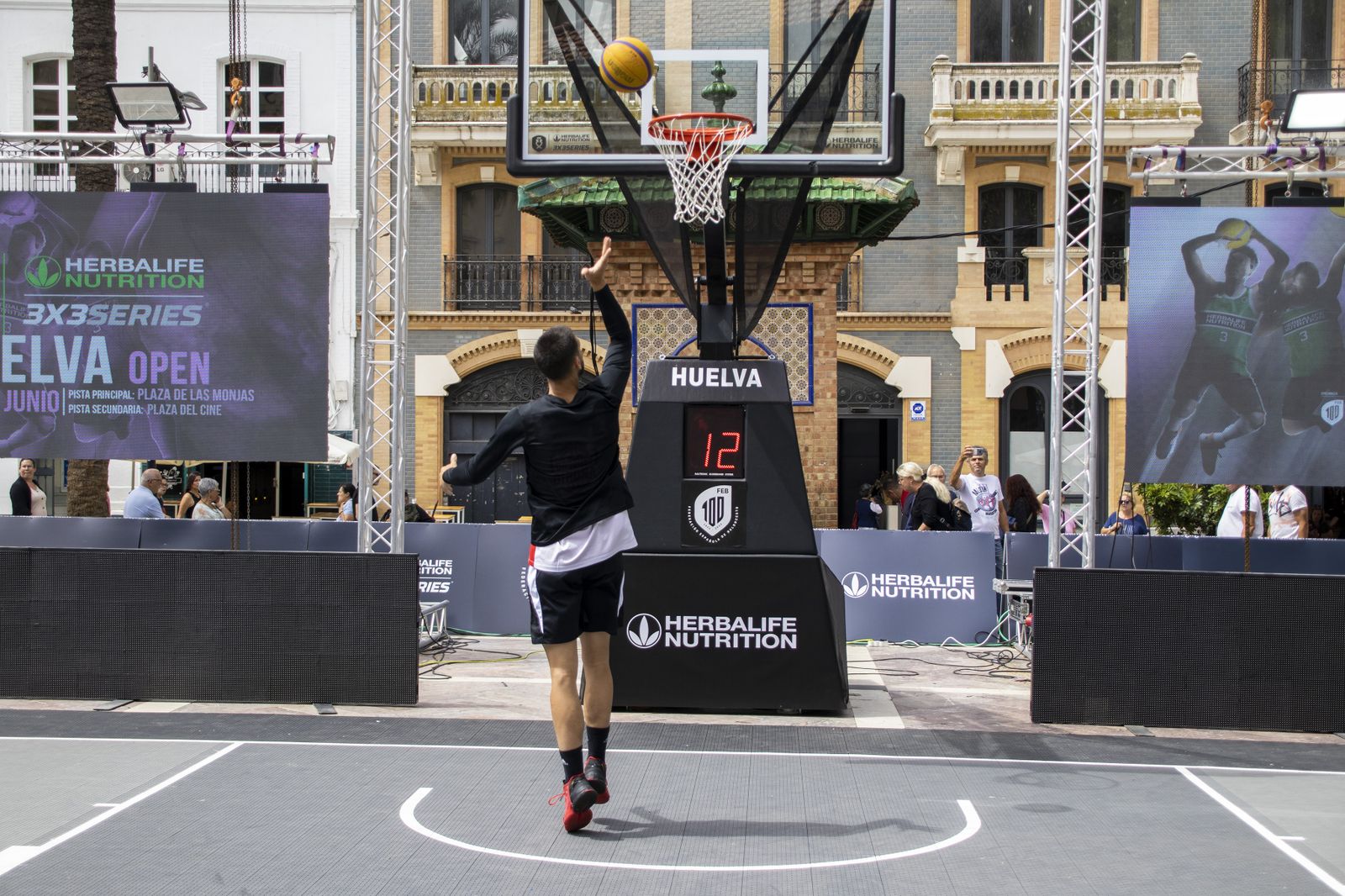 Inauguración del circuito Herbalife 3x3 de baloncesto