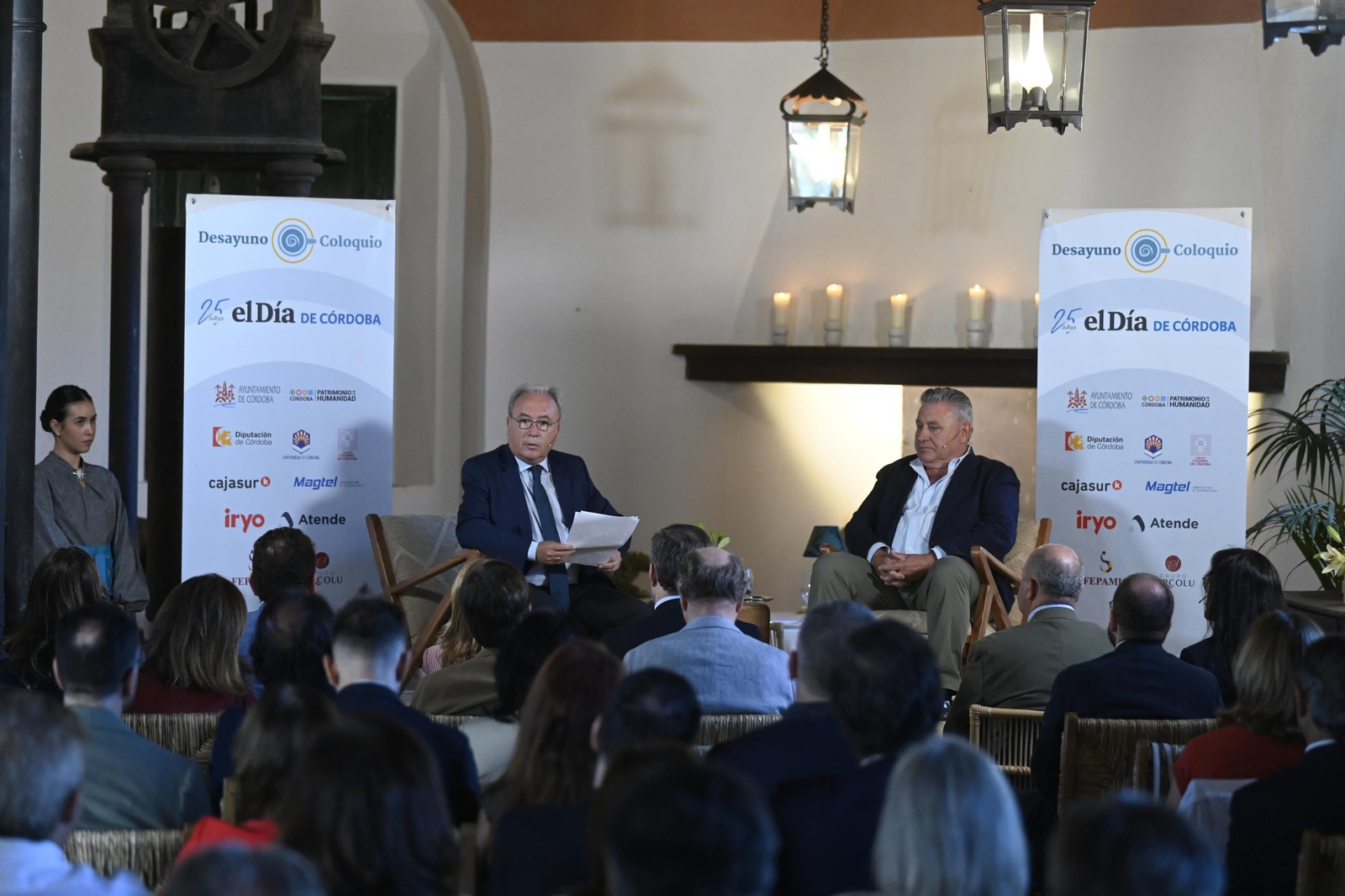 El Desayuno-coloquio por el 25 aniversario de 'El Día de Córdoba', en imágenes