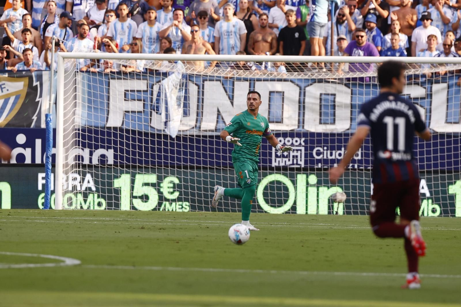 El Málaga CF - SD Eibar, en fotos
