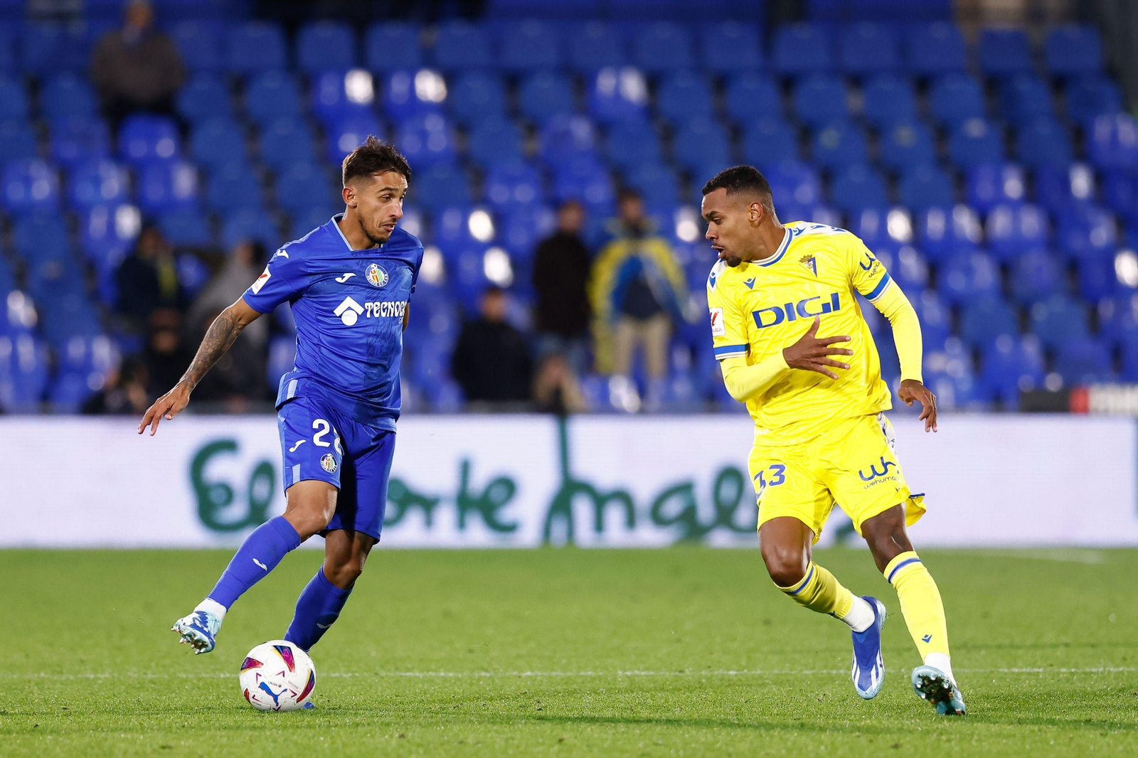 Las imágenes del Getafe-Cádiz CF