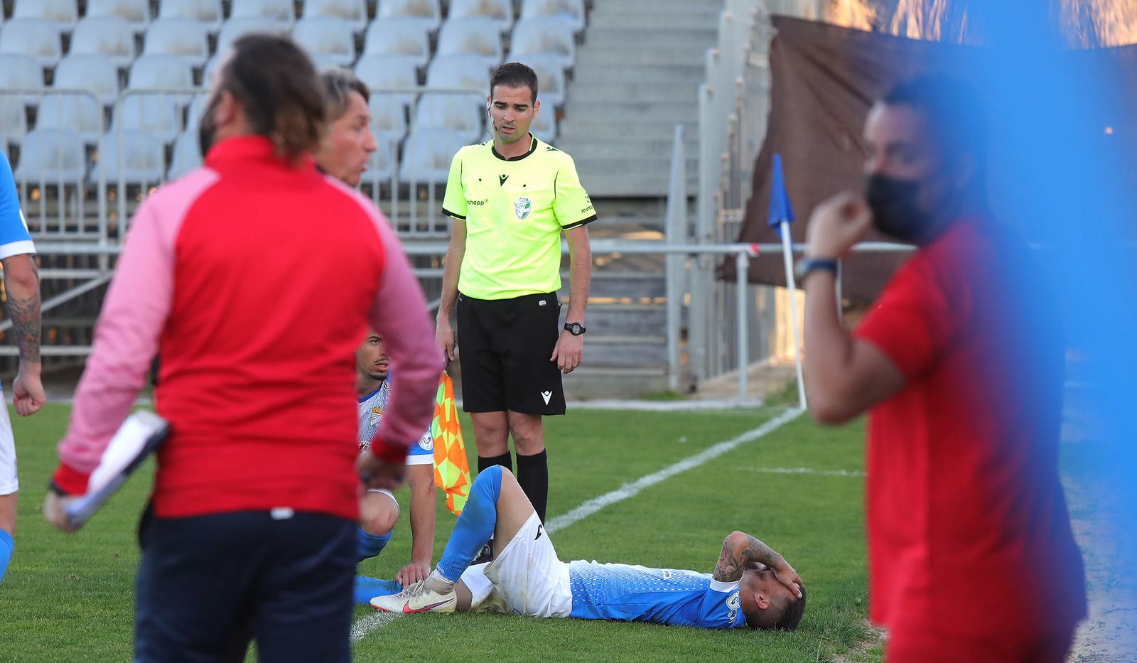 Imágenes del  Xerez CD - Balompédica Lebrijana (2-0)