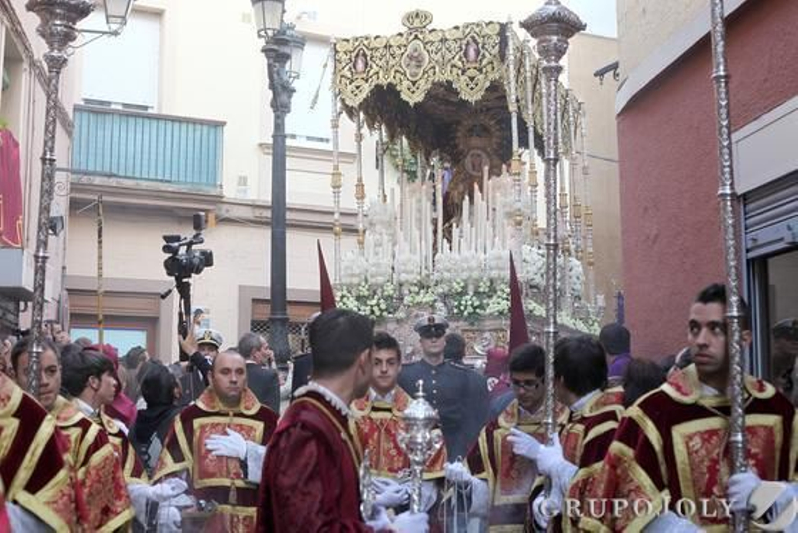 Venerable, Mercedaria y Lasaliana Cofradía de Penitencia de Nuestro Padre Jesús de la Sentencia y Nuestra Señora del Buen Fin. 

Foto: Jesus Marin