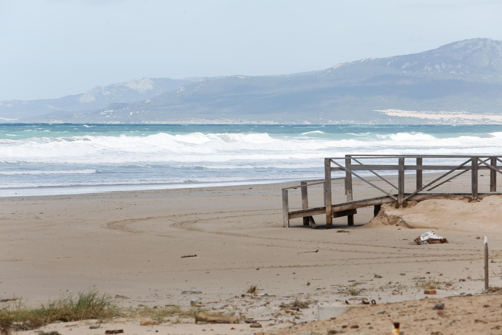 Las fotos de la tregua del temporal en Tarifa Las fotos de la tregua del temporal en Tarifa