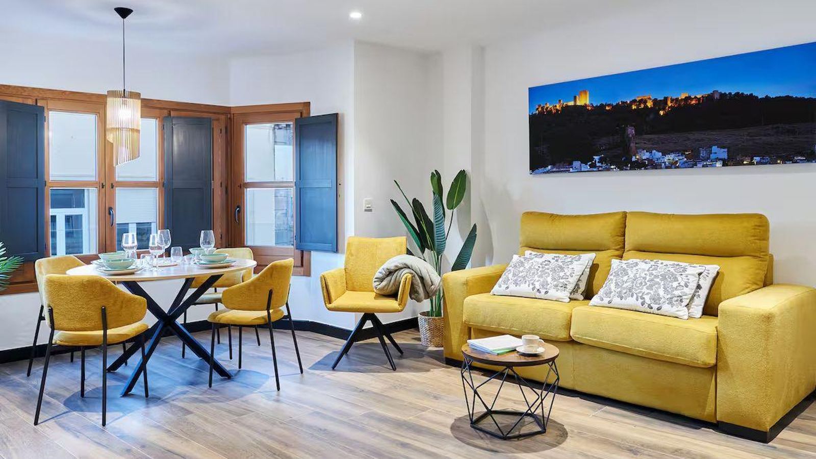 Interior de una de las viviendas ofertadas en la capital jiennense.