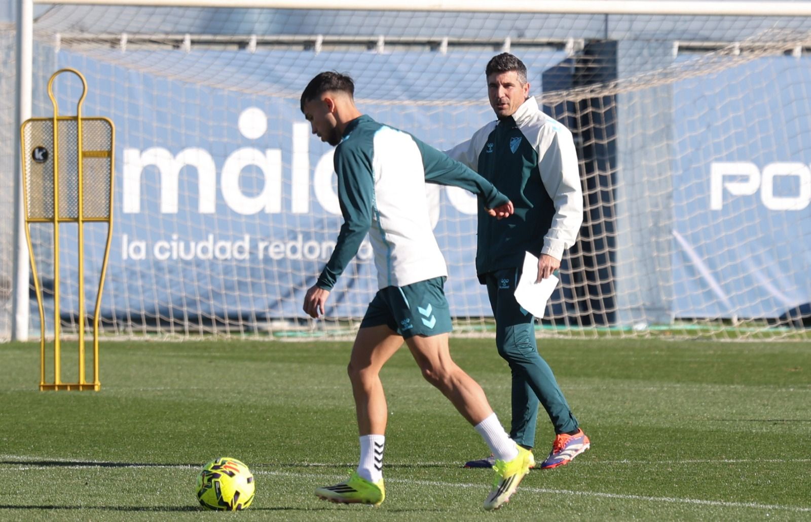 El Málaga CF ya apunta al Burgos