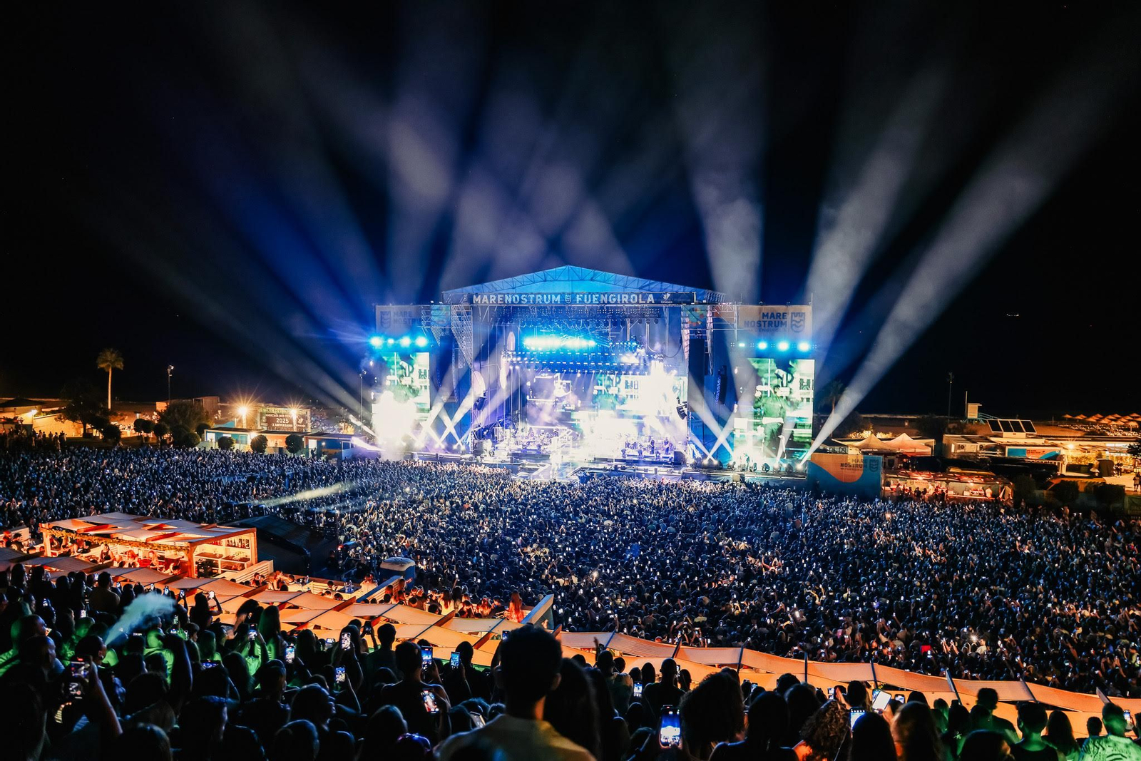 Un escenario del festival Marenostrum Fuengirola.