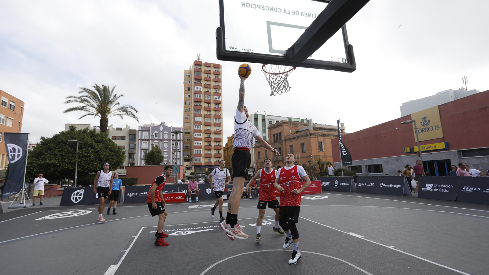 Las fotos de la segunda jornada del torneo internacional de baloncesto 3x3 de La Línea