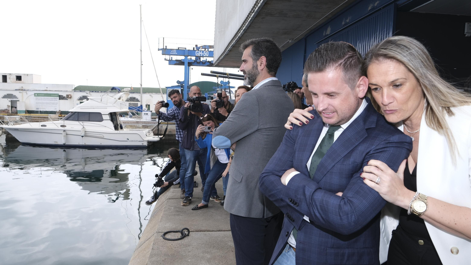 Imágenes de la inauguración de la Lonja del Puerto Pesquero de Roquetas de Mar