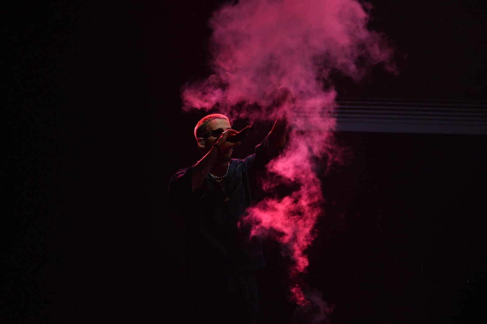 Las imágenes del concierto de Maikel Delacalle en las Fiestas Colombinas de Huelva