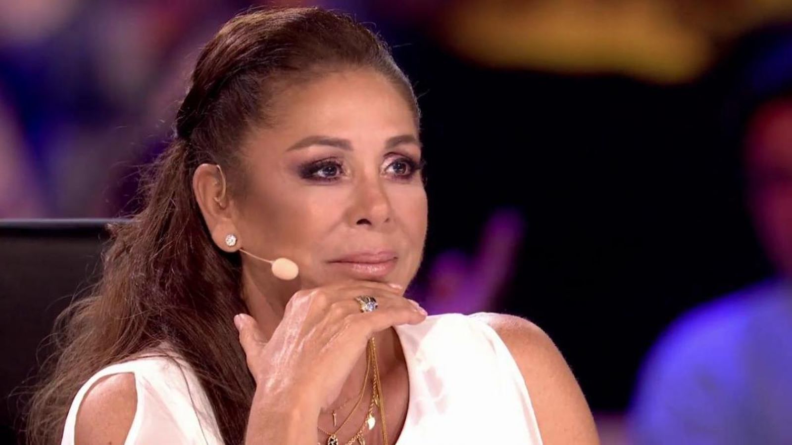 Isabel Pantoja, en el plató de 'Idol Kids'.