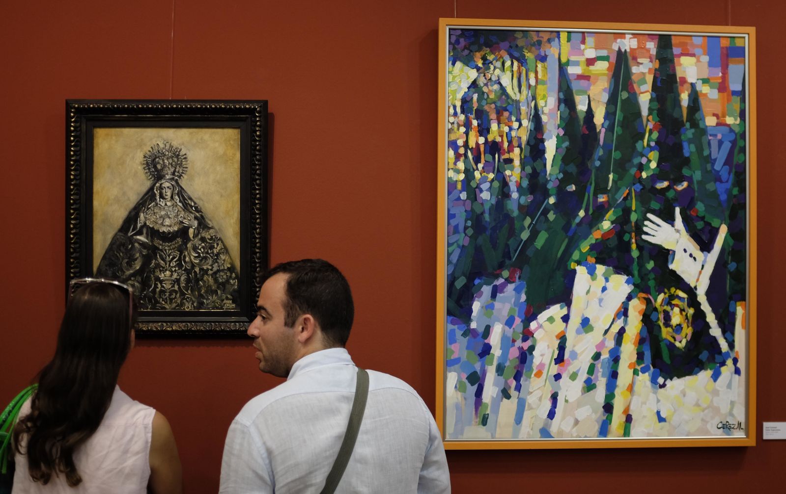 Exposición de la Macarena en el Círculo Mercantil