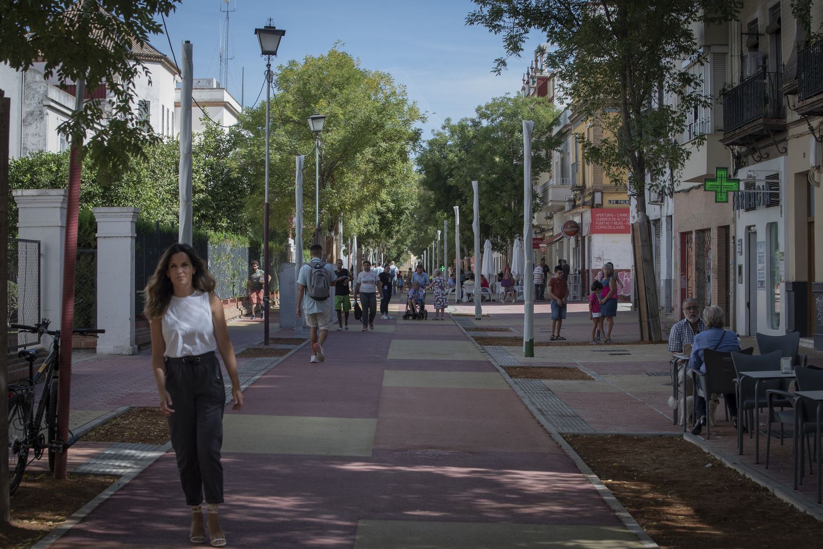 Las imágenes de la nueva Avenida de la Cruz Roja