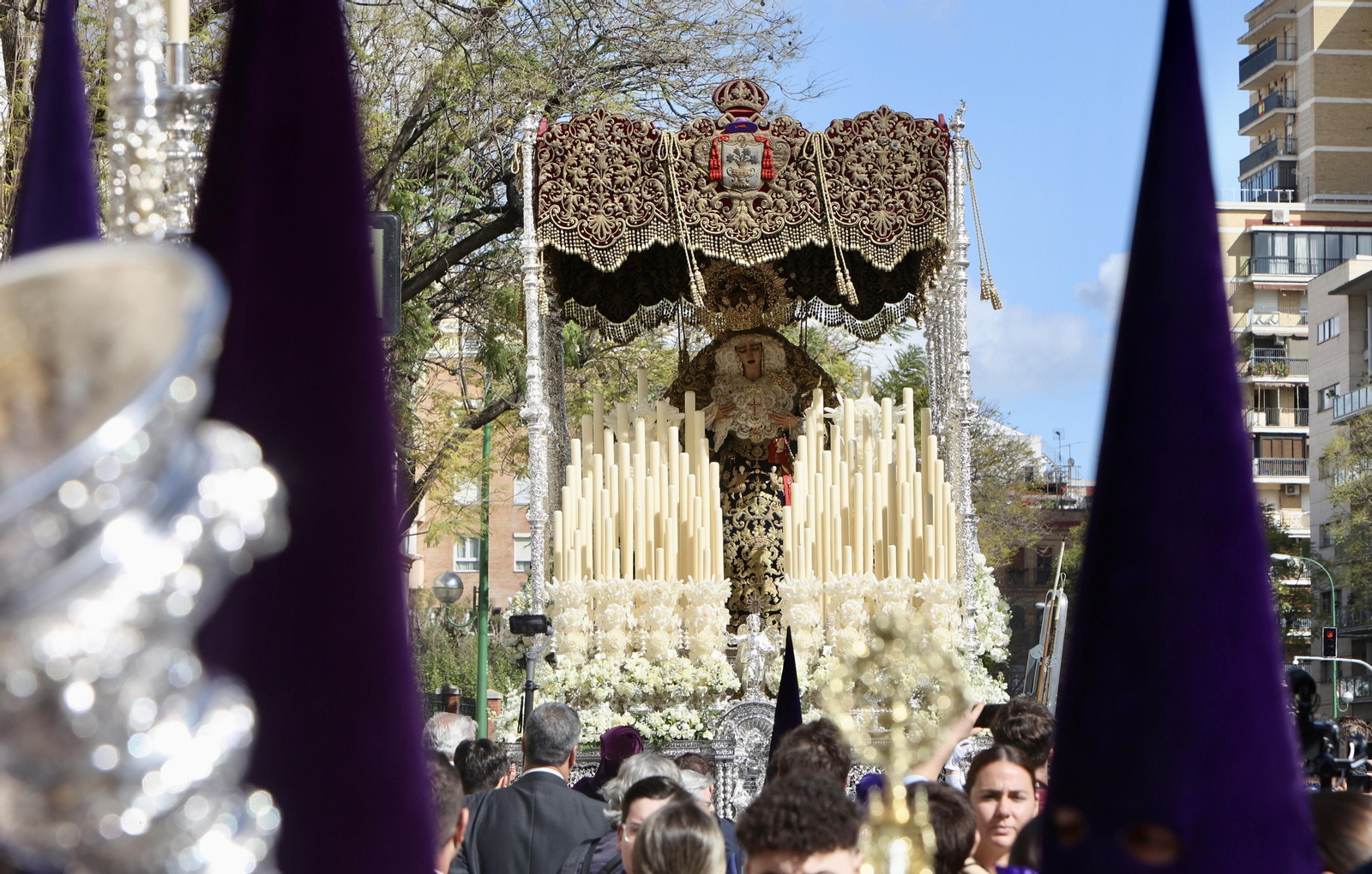 Las imágenes de la Hermandad de San Benito en la Semana Santa de Sevilla 2024