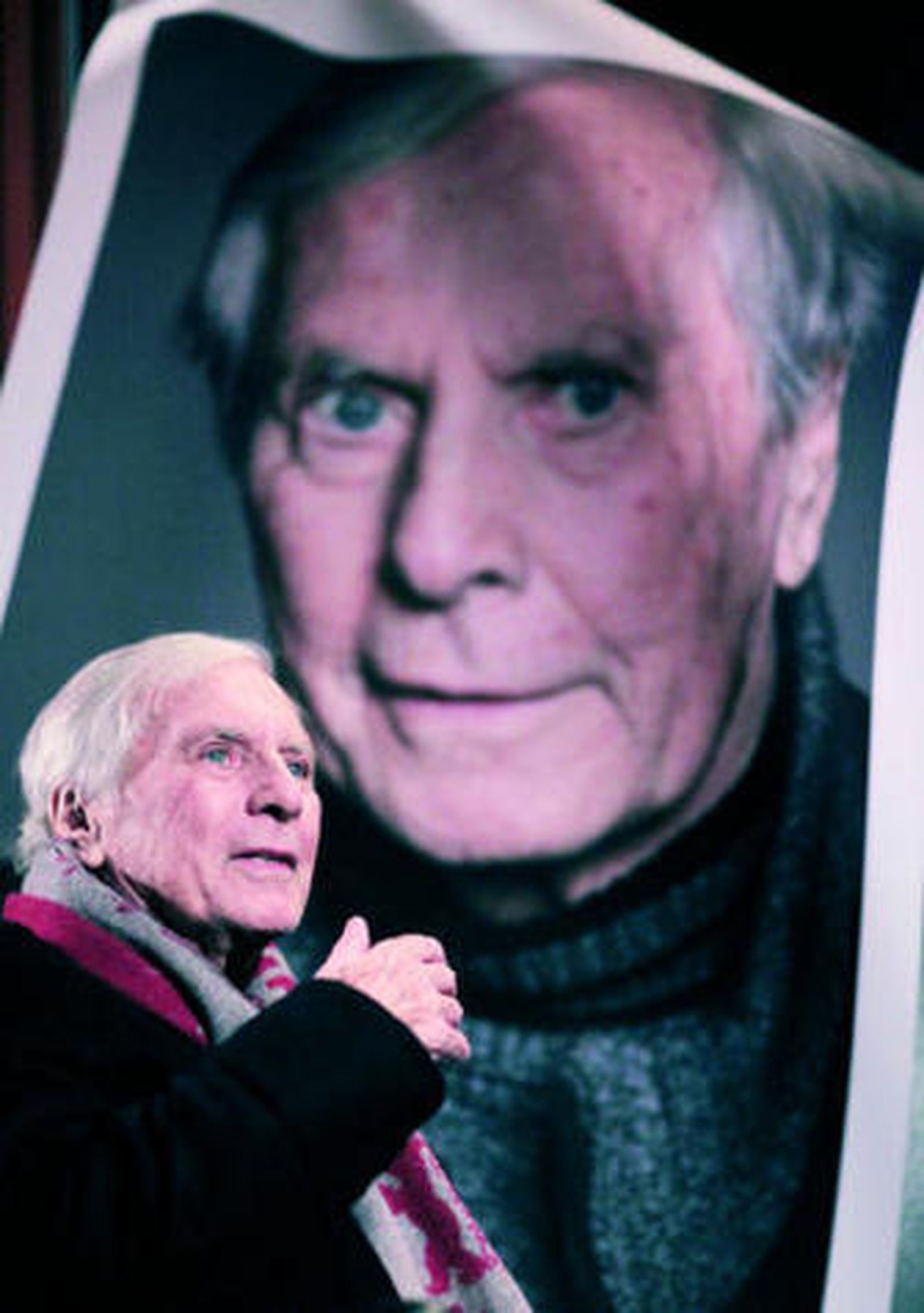 El compositor Maurice Jarre, en una de sus últimas apariciones públicas.