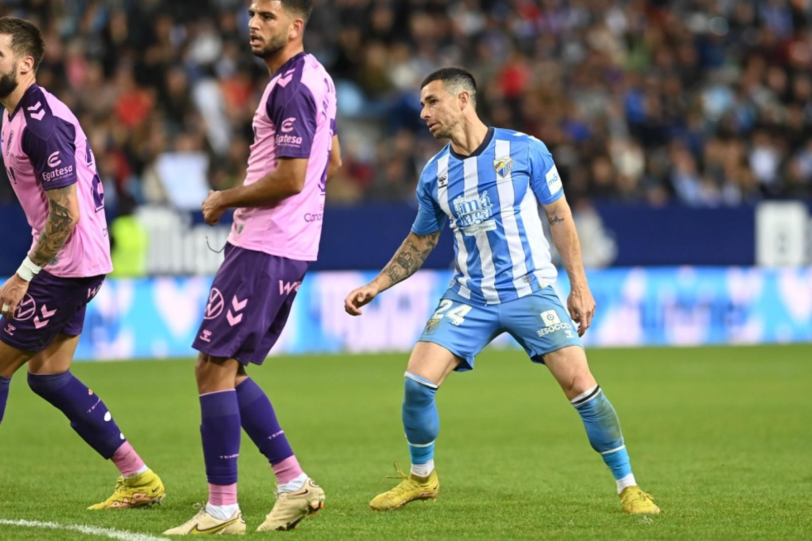 El Málaga CF - Tenerife, en fotos