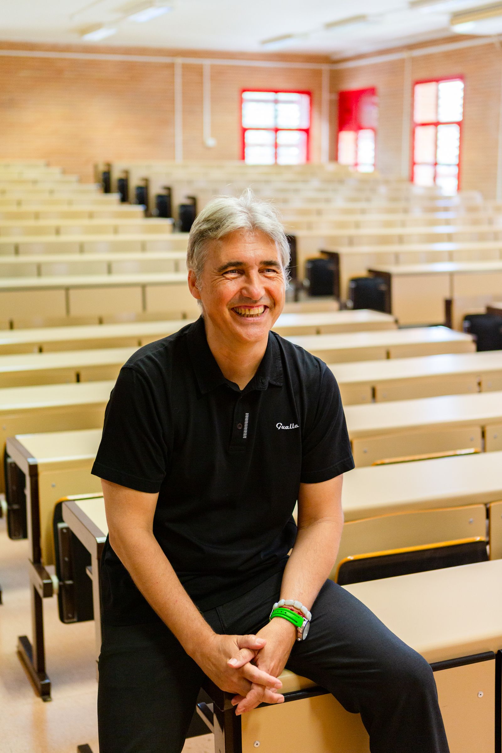 José Ángel Aznar, profesor de la Universidad