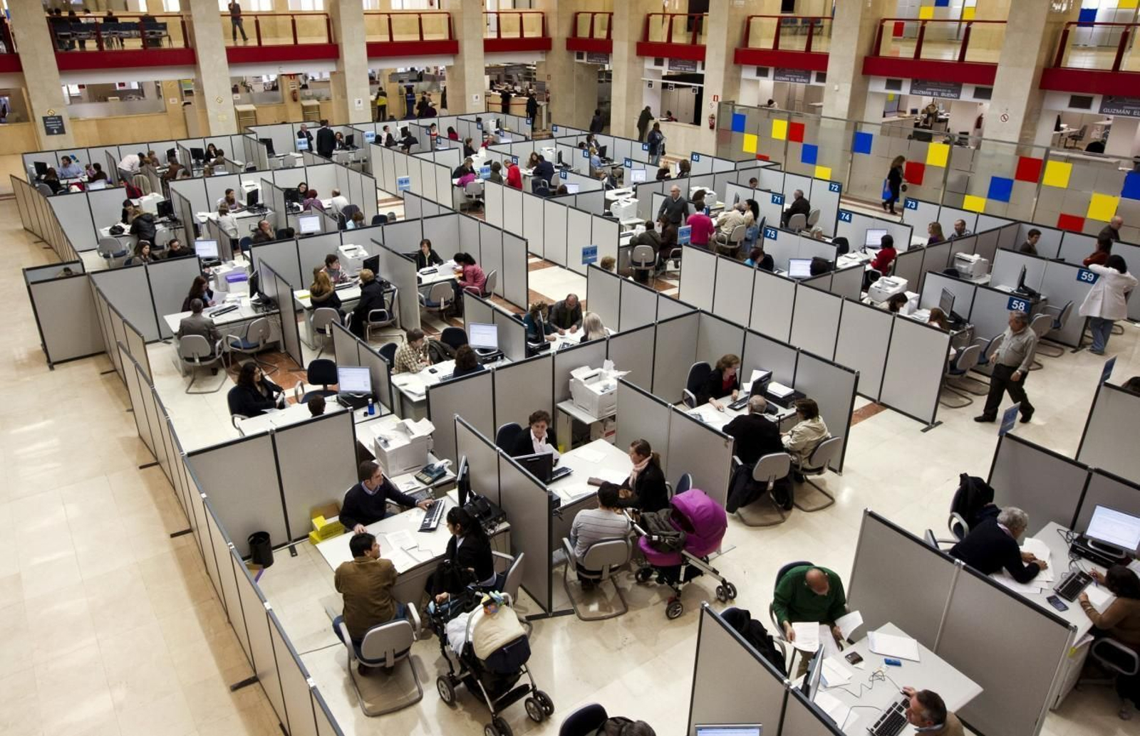 Oficina de la Agencia Tributaria.