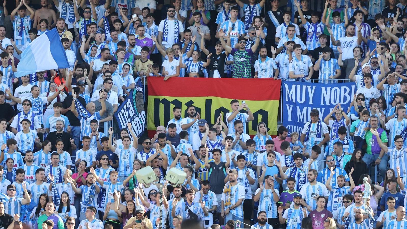 El Málaga CF-Real Oviedo, en fotos