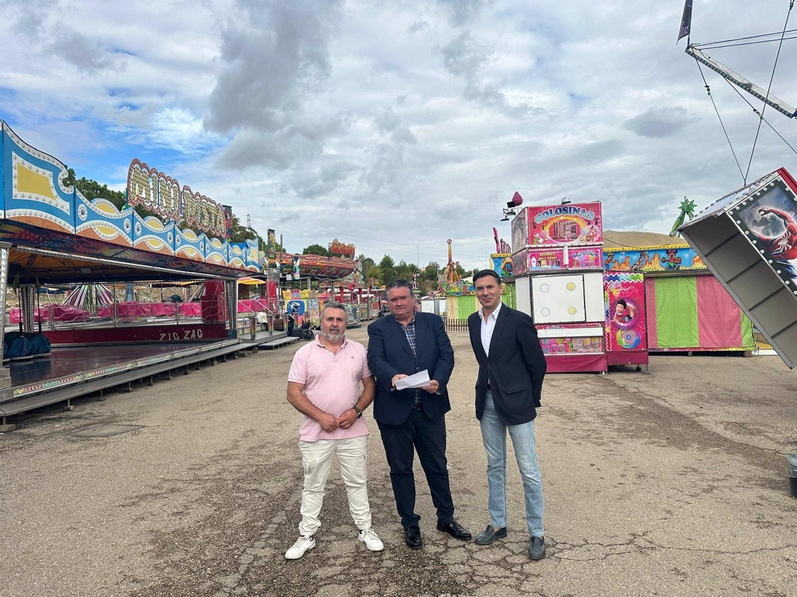 Federico Gaitán, Bartolomé González y Mario Azañón.