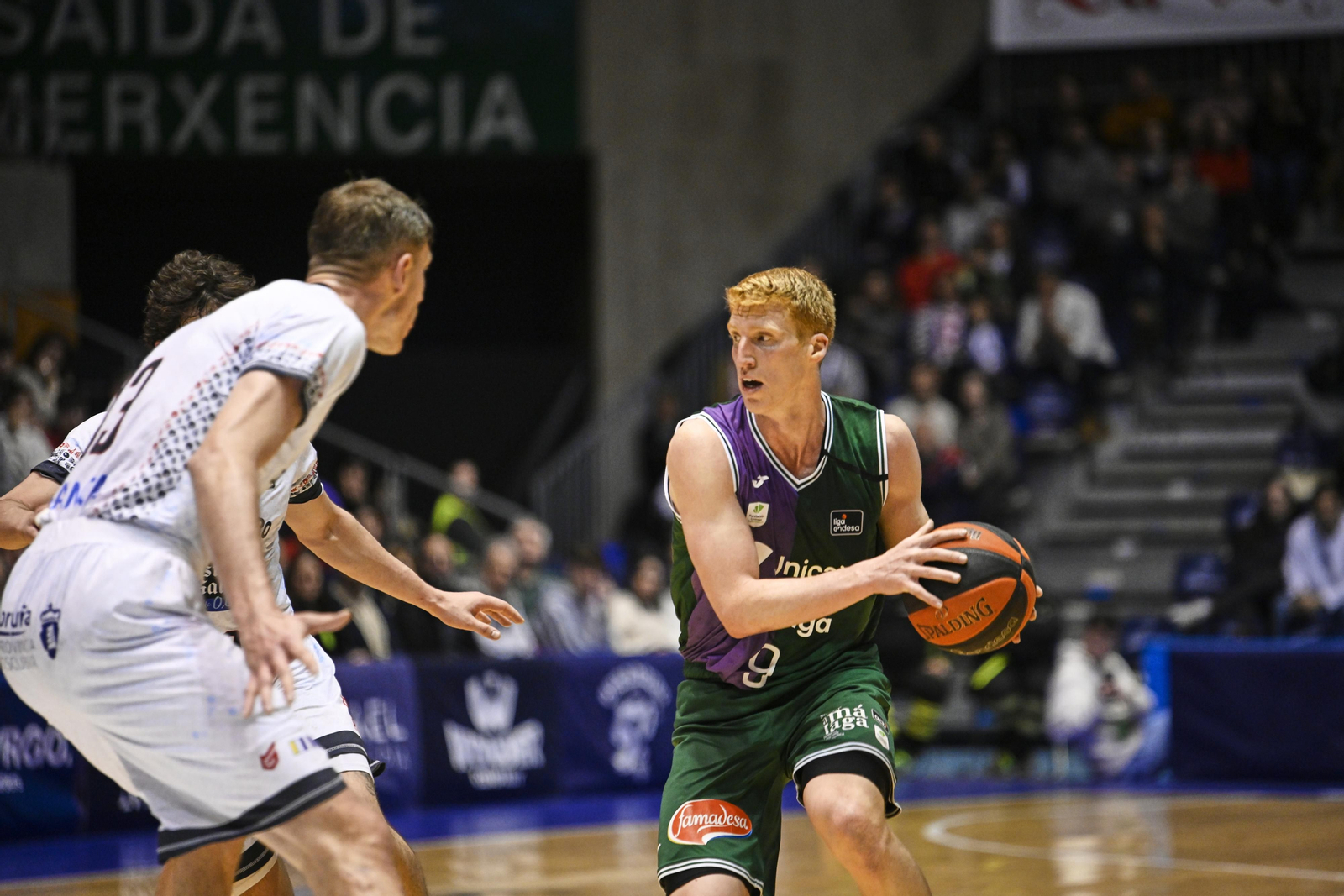El Obradoiro-Unicaja, en fotos