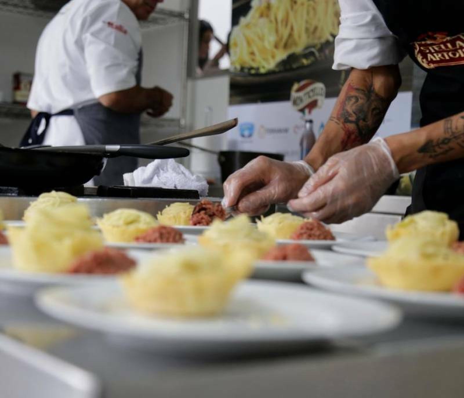 Uno de los stands españoles en el festival 'Spanish Stravaganza' de Suiza.