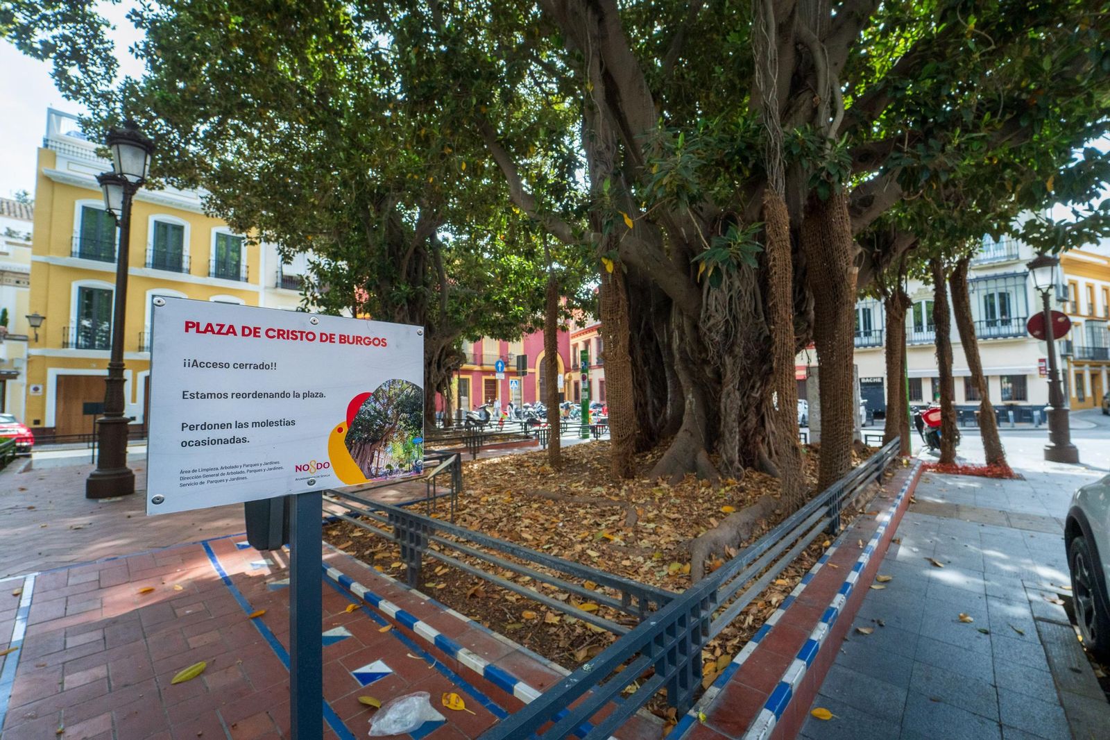 La Plaza del Cristo de Burgos.