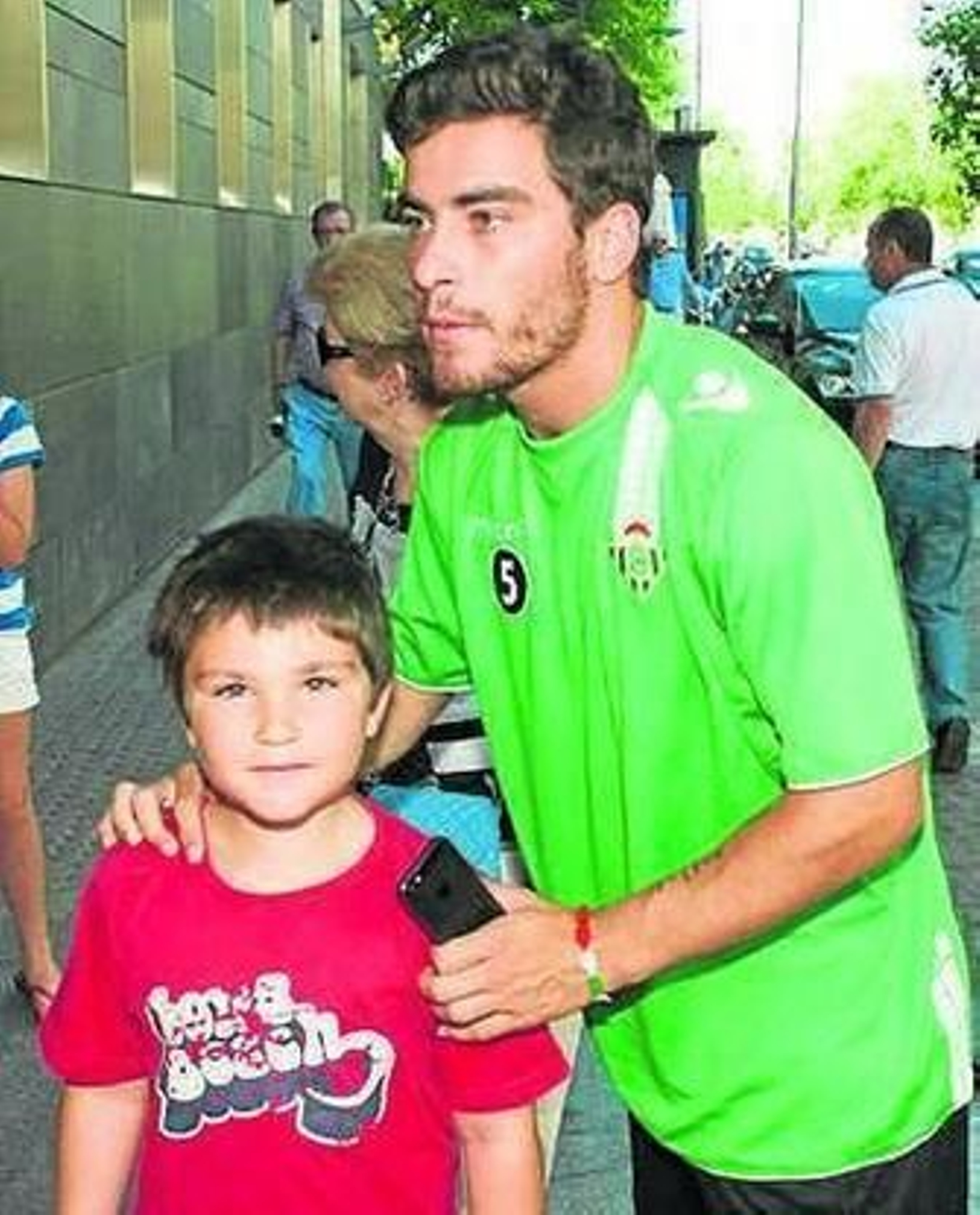 Agra, ayer en Triana.