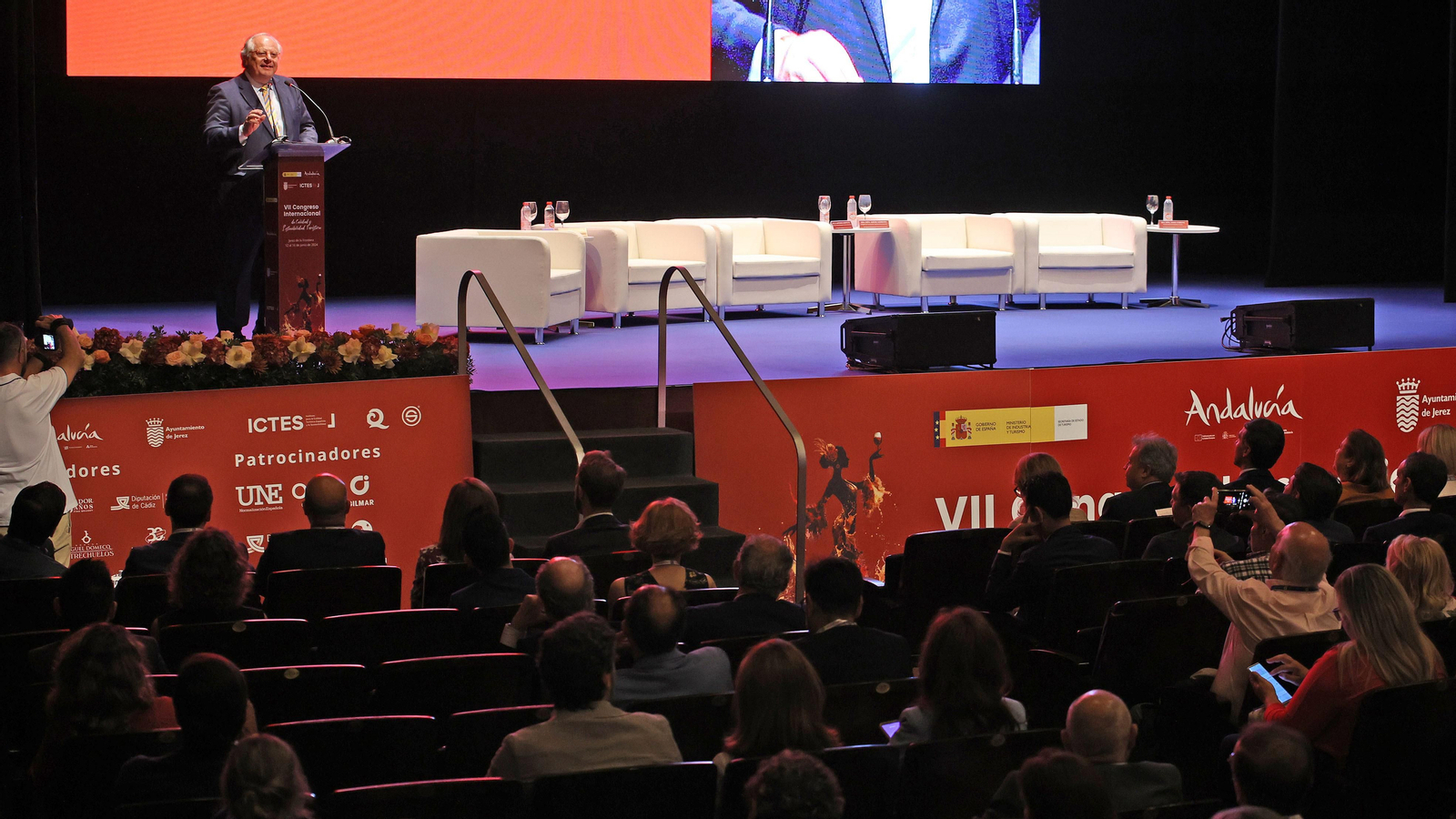 Inauguración del VII Congreso Internacional de Calidad y Sostenibilidad Turística en Jerez