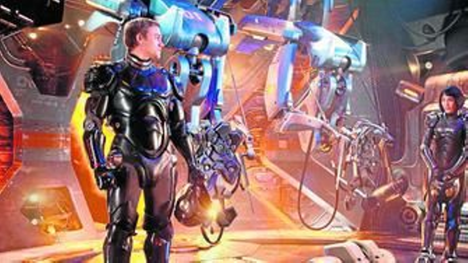 Los Robots intentarán proteger la tierra en Pacific Rim.