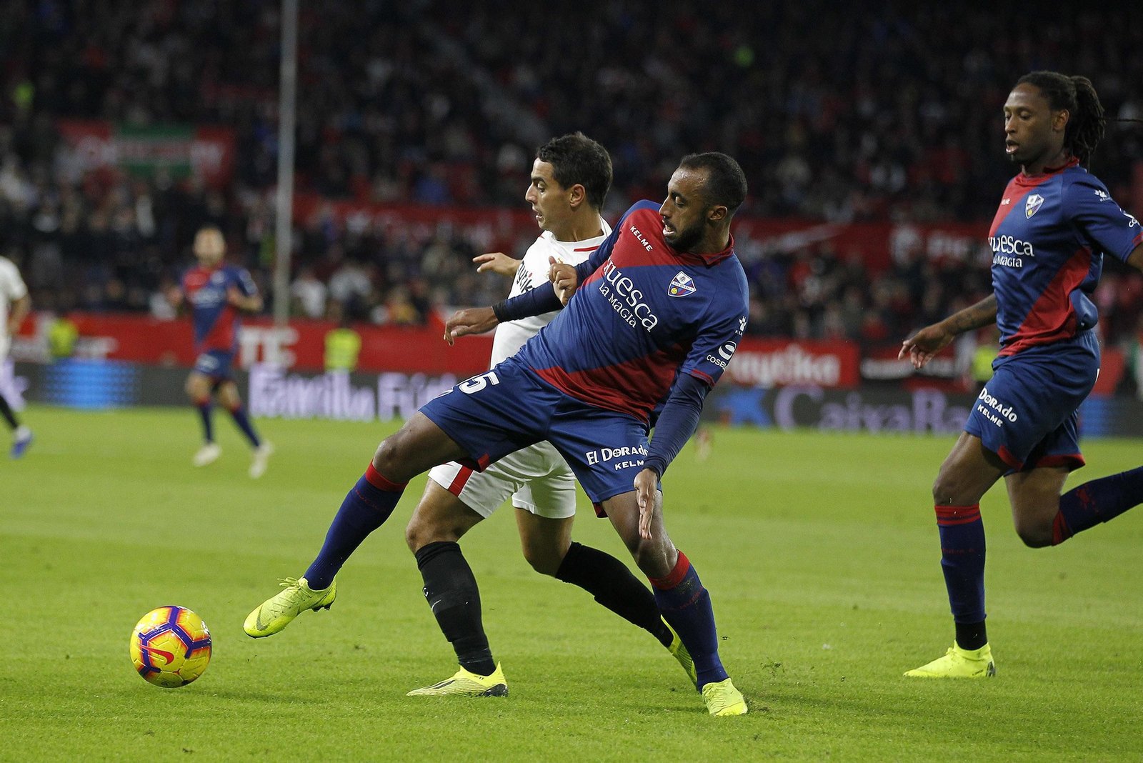 El Sevilla-Huesca, en imágenes