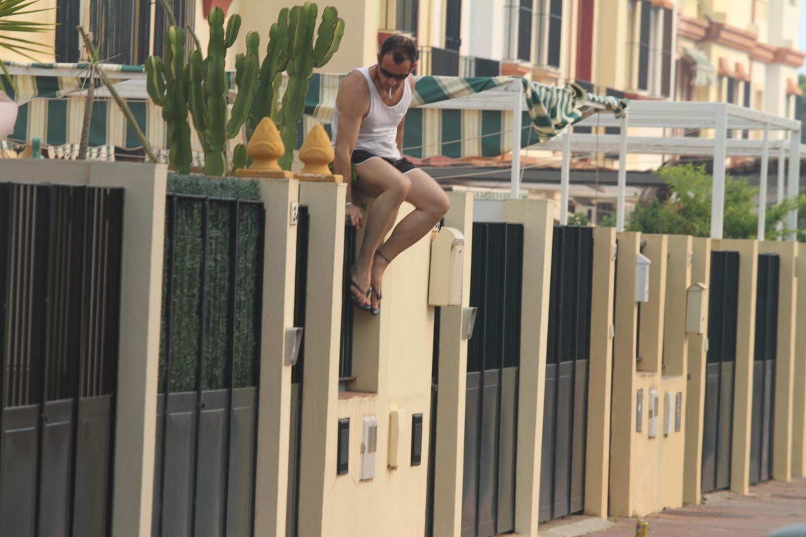 Las imágenes del incendio en Moguer y Mazagón