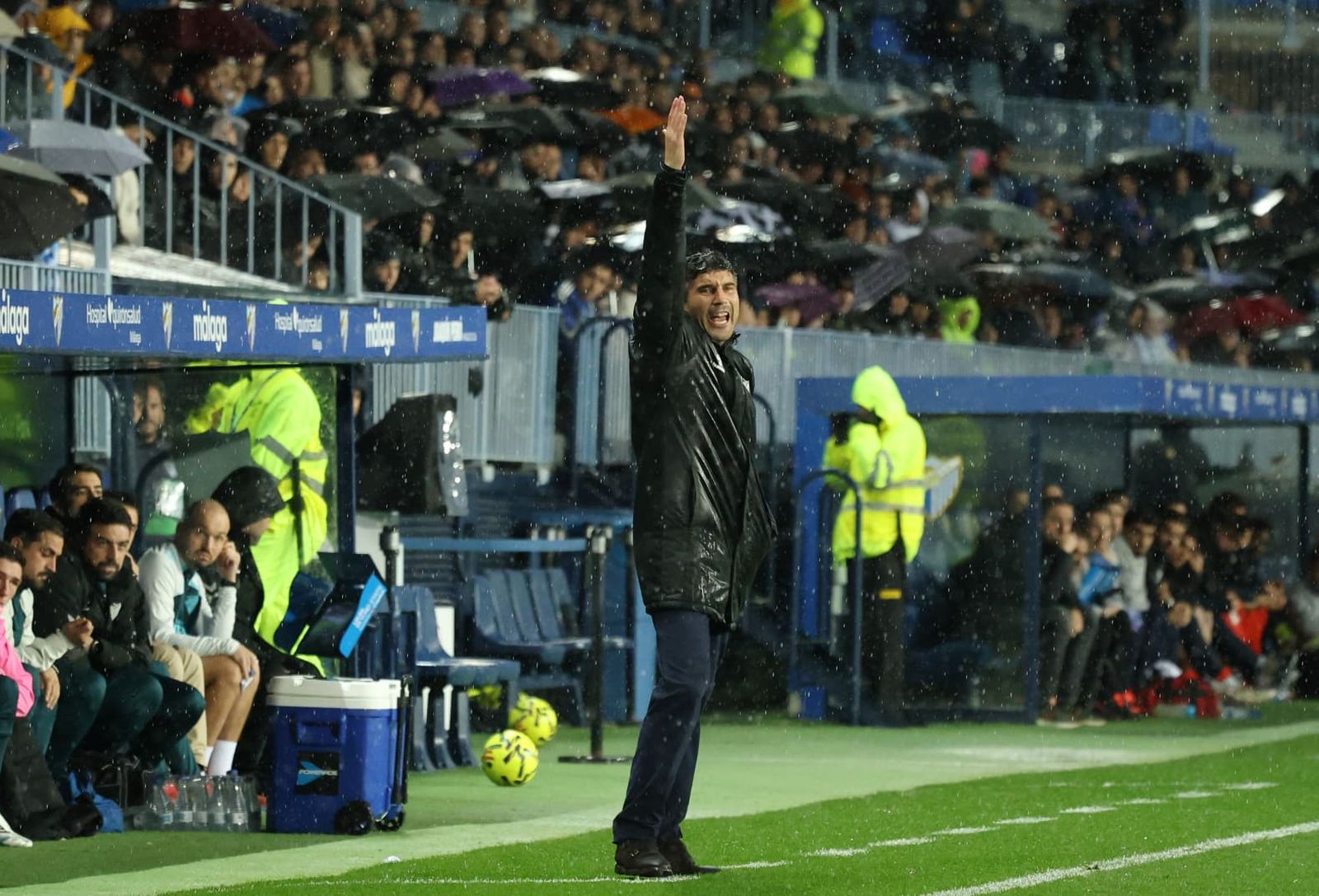 Las fotos del Málaga CF-Burgos