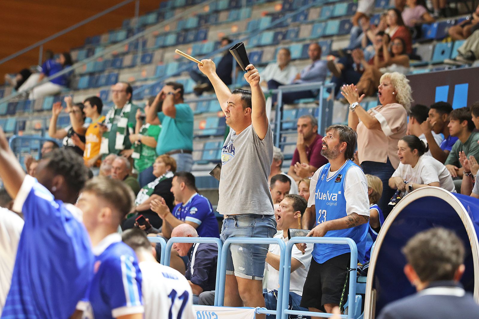 Imágenes del Ciudad de Huelva y el Real Betis en la Copa de España