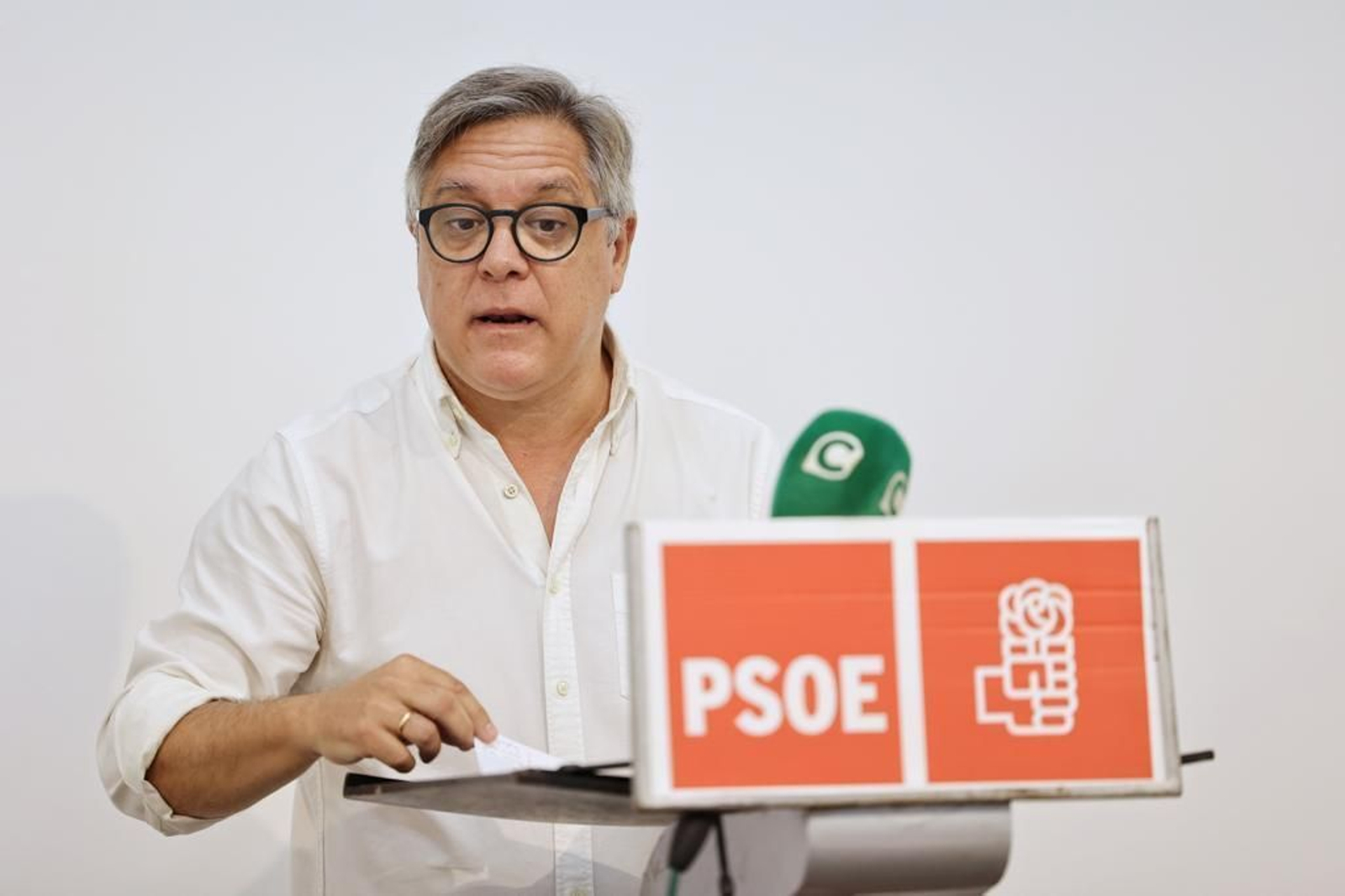Óscar Torres, portavoz municipal del PSOE en el Ayuntamiento de Cádiz.