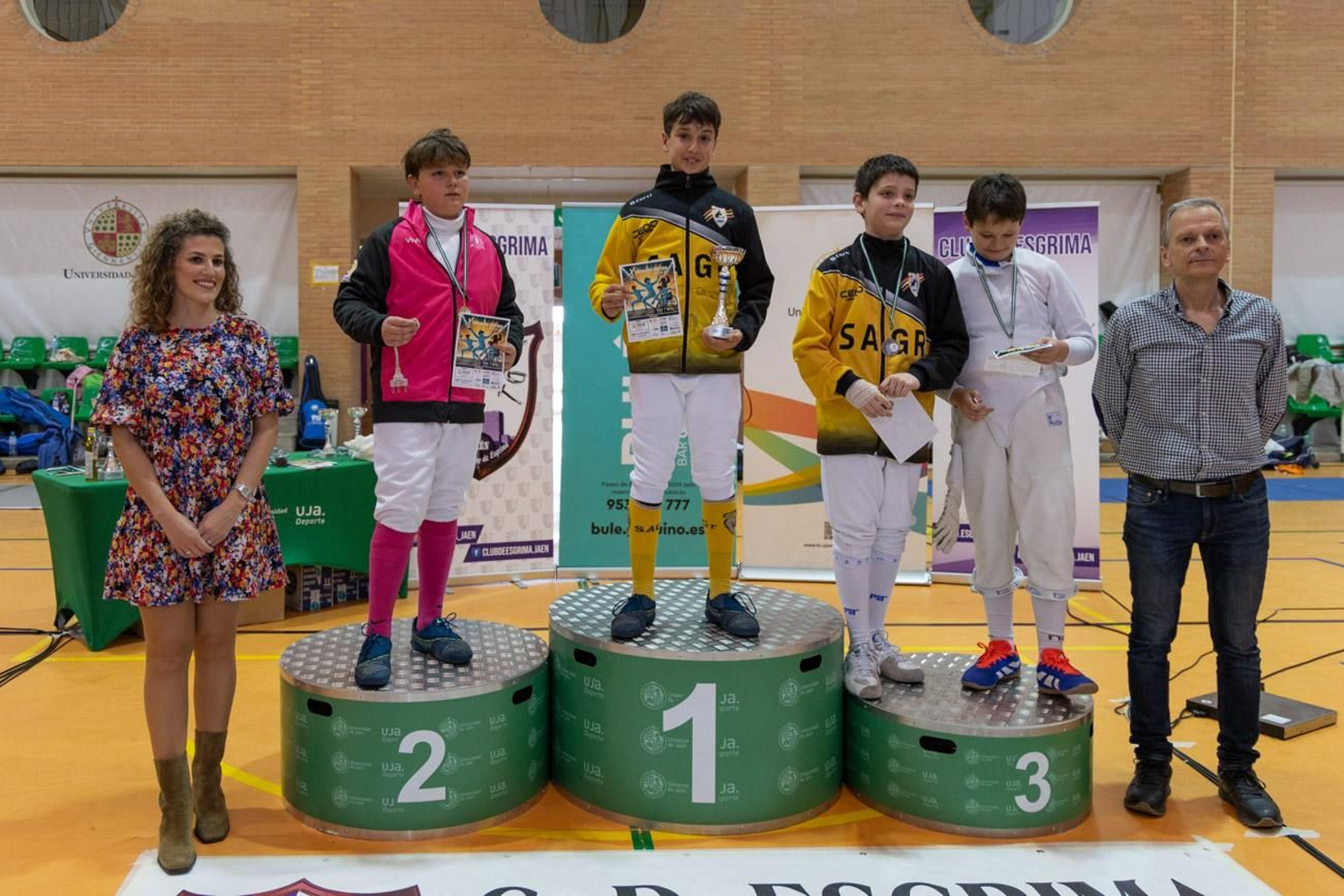 En imágenes: inclusión y espectáculo deportivo en la X Torneo de Esgrima Ciudad de Jaén