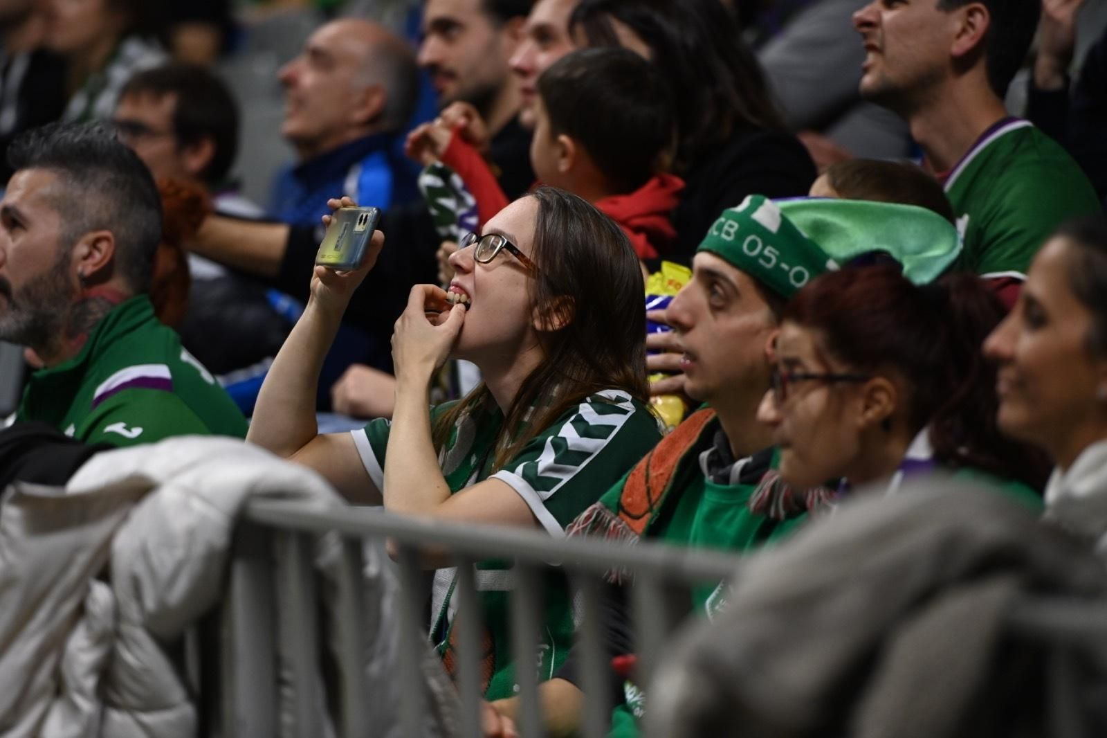 La fiesta por el título de Copa en el Carpena, en fotos
