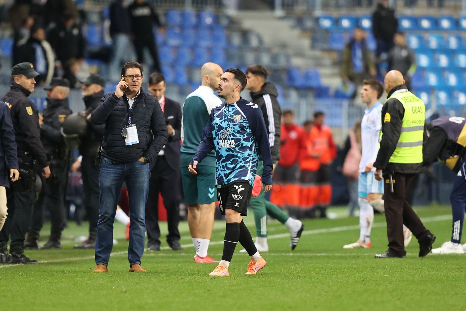 El Málaga CF-Real Zaragoza, en fotos