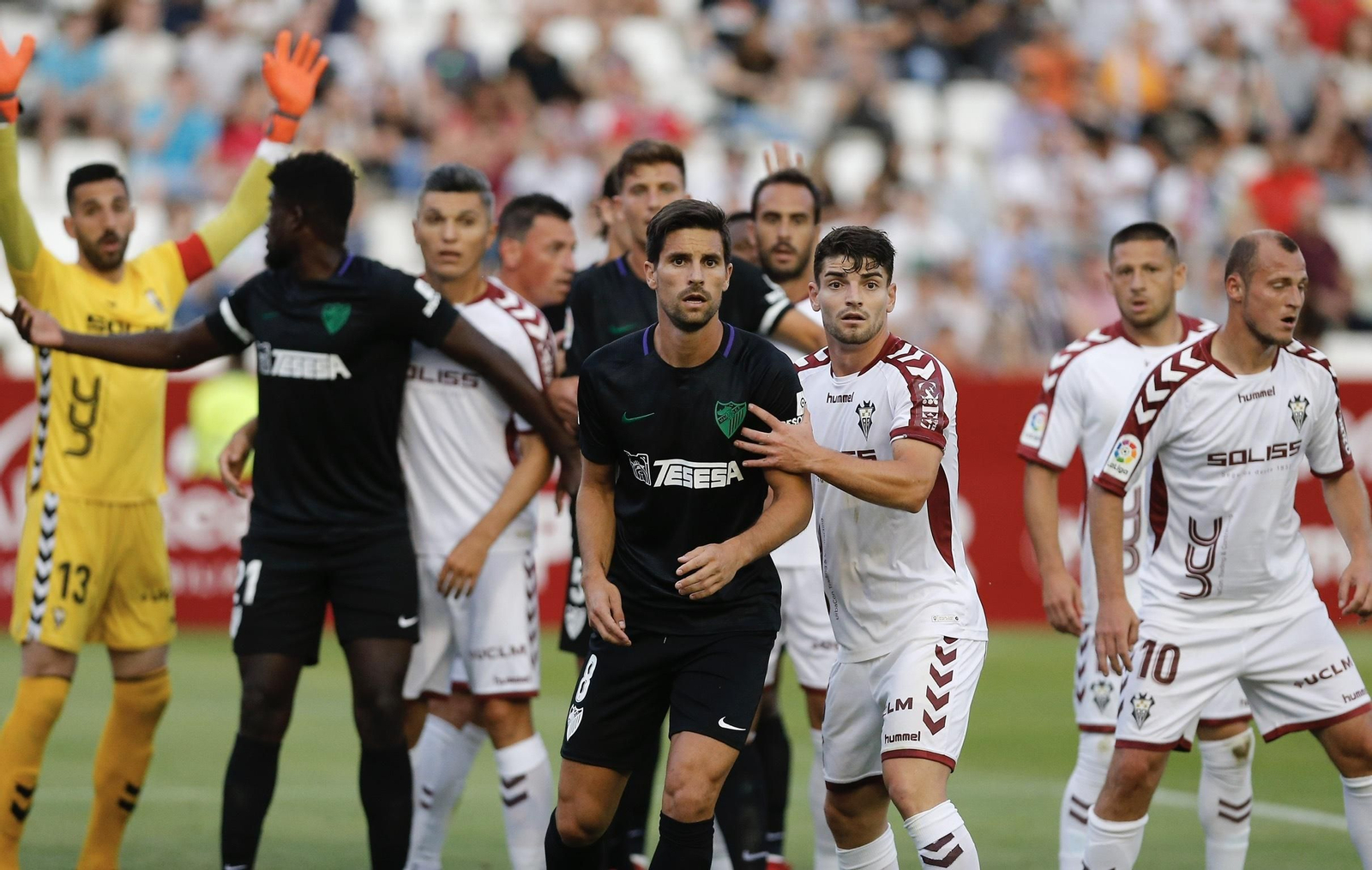 El Albacete - Málaga CF, en fotos