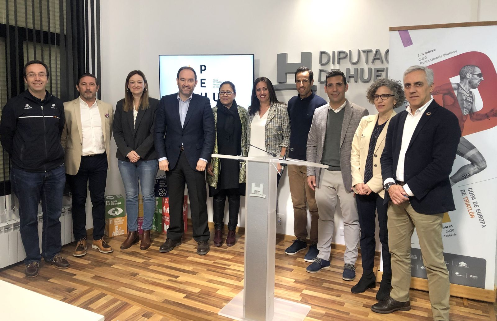 Presentación de las novedades de los campeonatos de Europa de duatlón y triatlón.