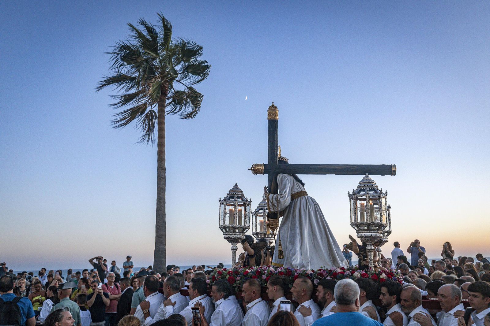 Las imágenes históricas del Nazareno en Puerta Tierra