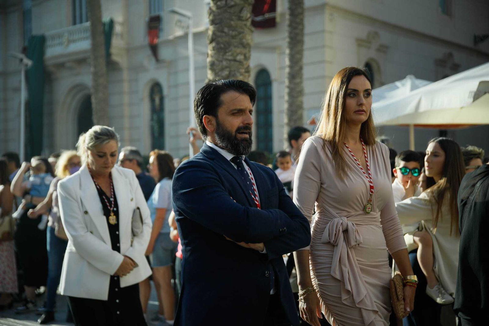 Imágenes de la procesión del Corpus Christi en Almería: así han sido la misa y la posterior marcha por la capital