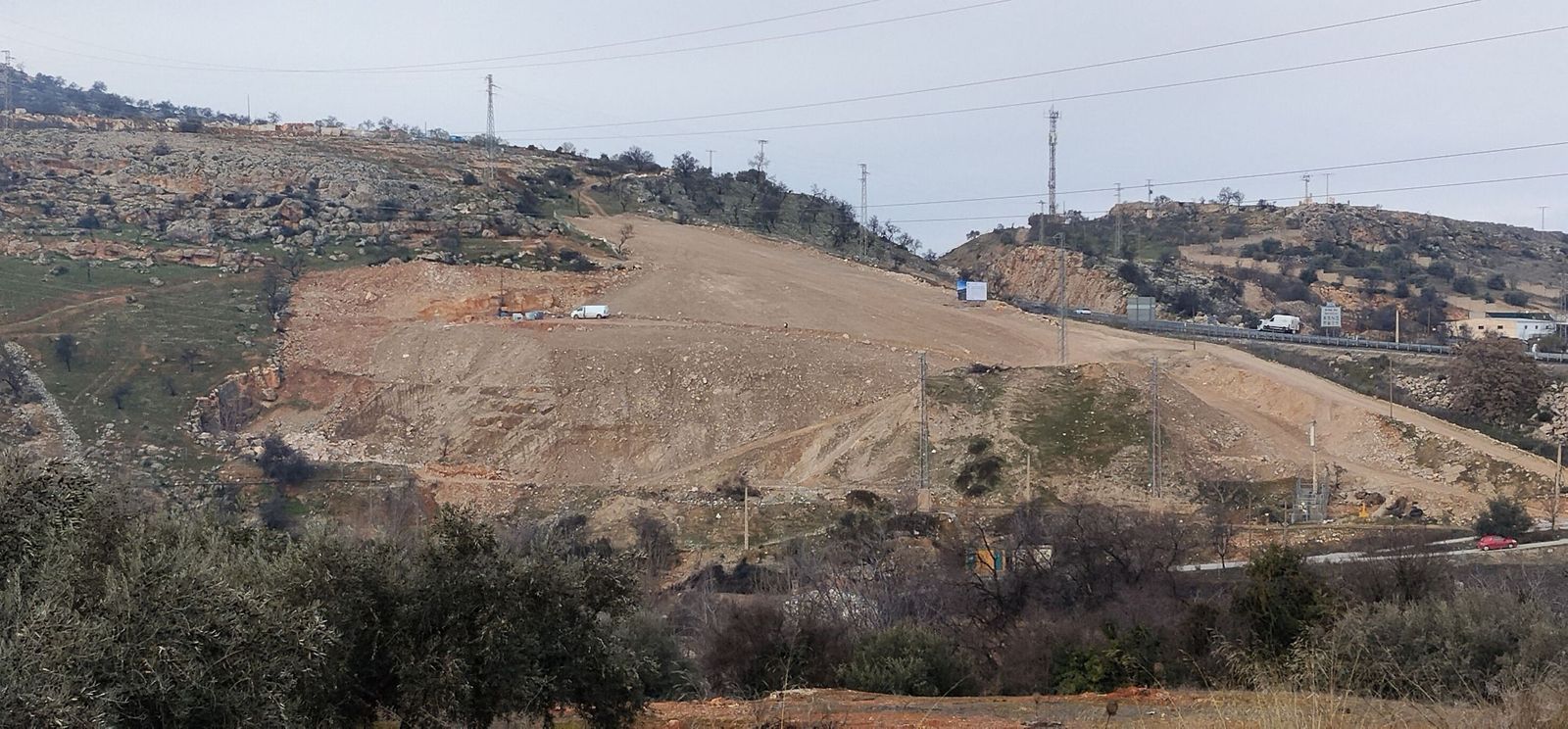 Obras en la Variante de Loja en el tramo A-92