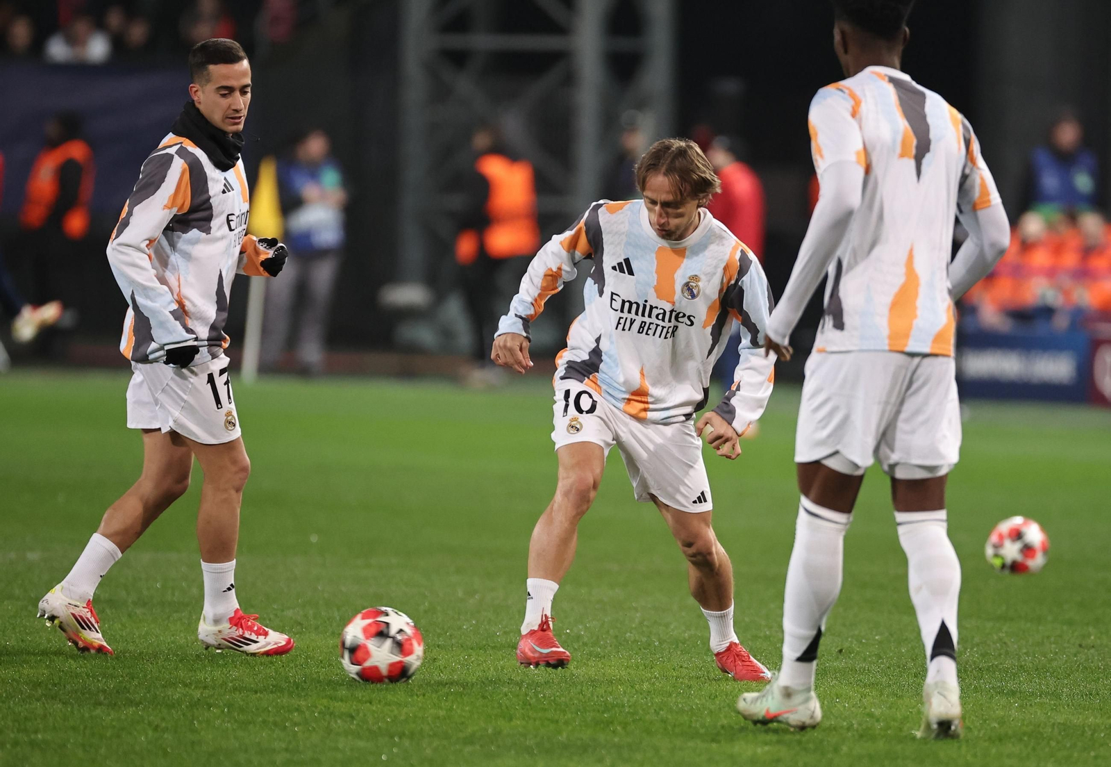 Las fotos del Brest - Real Madrid