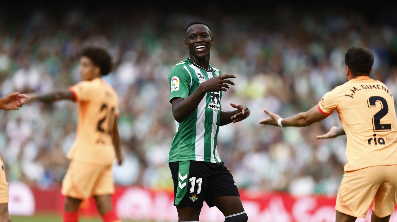 Las imágenes del Betis-Atlético de Madrid