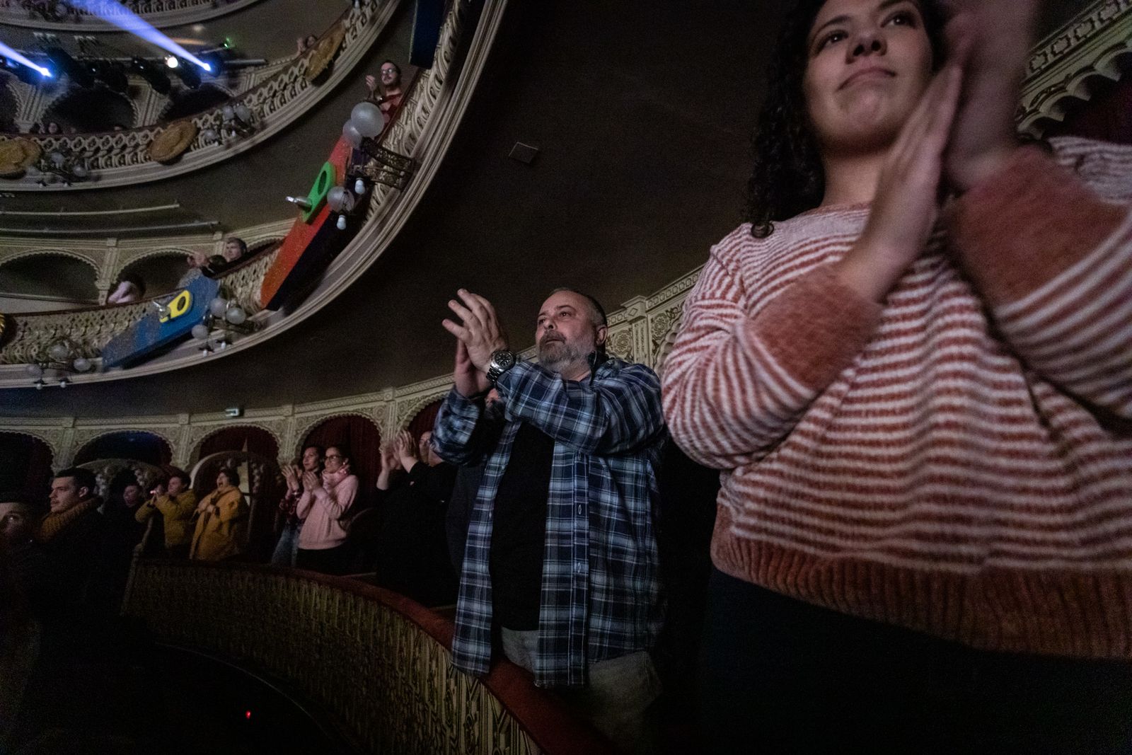 La comparsa de Kike Remolino le dedico uno de sus pasodoble al 'Tato' componente de su comparsa el año pasado